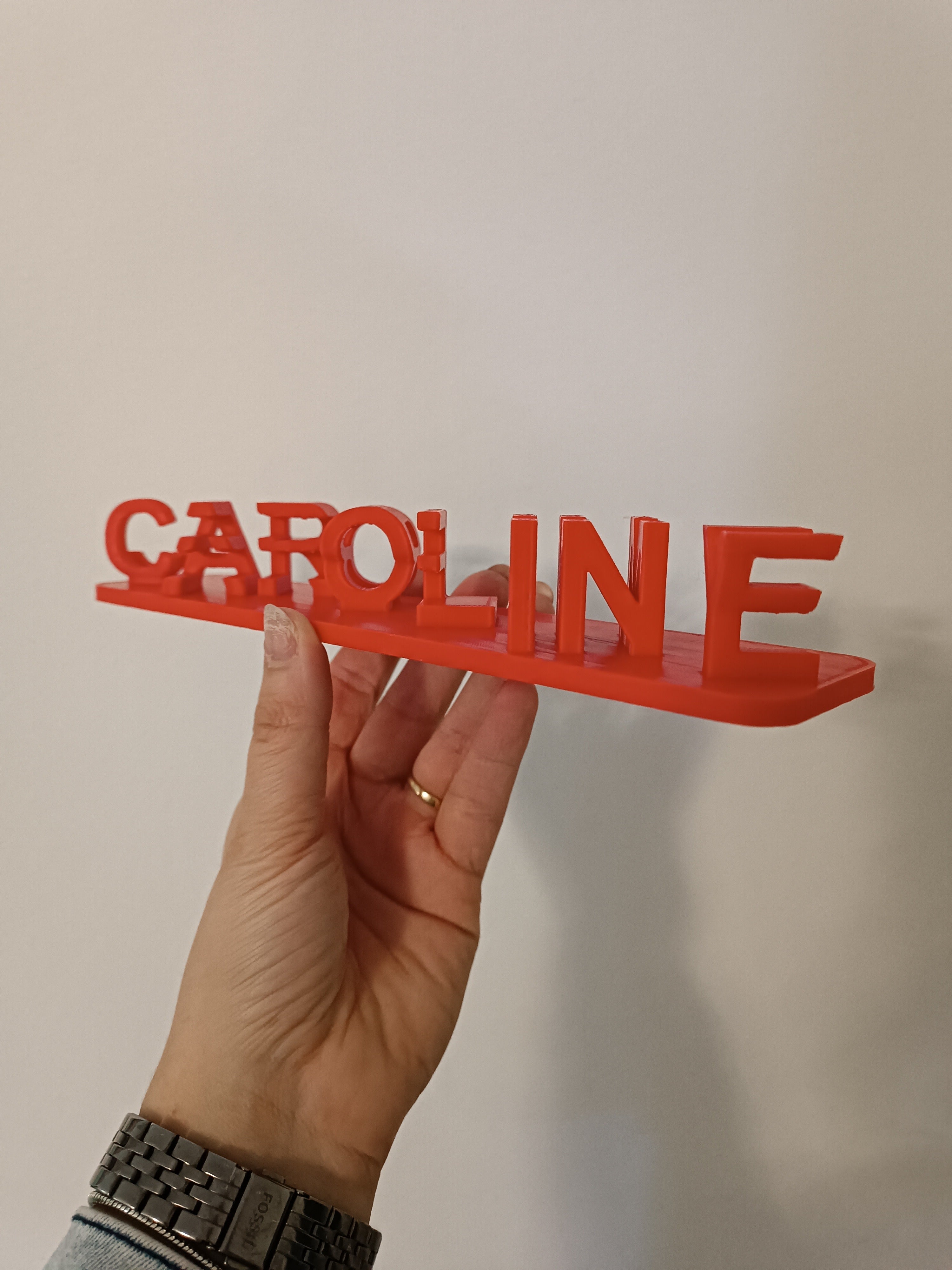 Prénom Illusion 3D Personnalisé – Deux Prénoms en Un | Cadeau Unique & Décoration