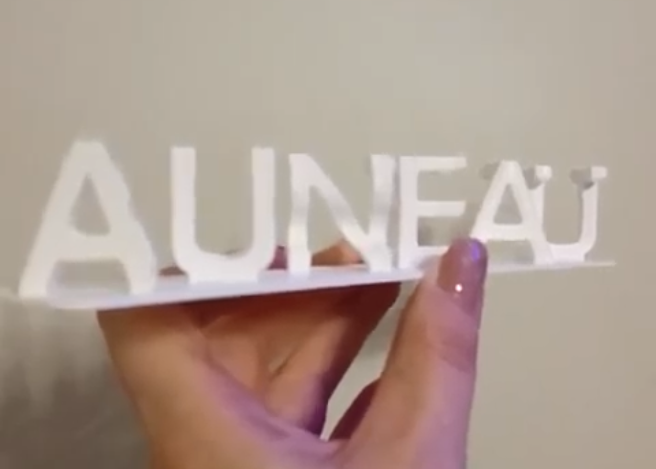 Prénom Illusion 3D Personnalisé – Deux Prénoms en Un | Cadeau Unique & Décoration