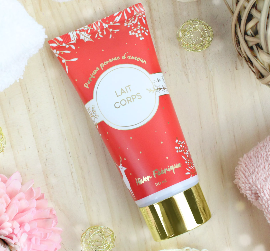 Coffret Cadeau Soins du Corps en Cage Dorée – Gel Douche, Lait & Gommage | Idée Cadeau Bien-Être