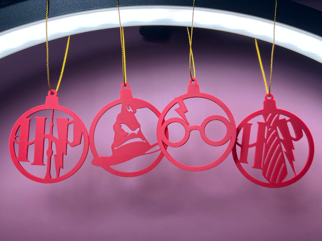 Décorations de Noël Magiques en Impression 3D – Boules Thématiques à Suspendre