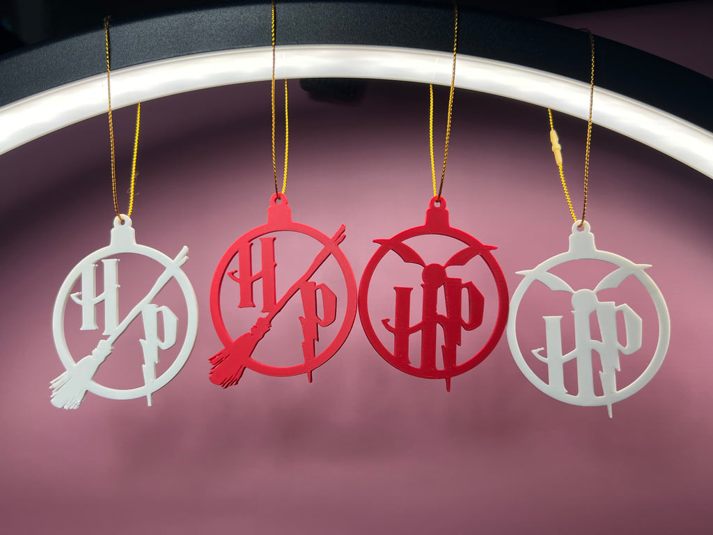 Décorations de Noël Magiques en Impression 3D – Boules Thématiques à Suspendre