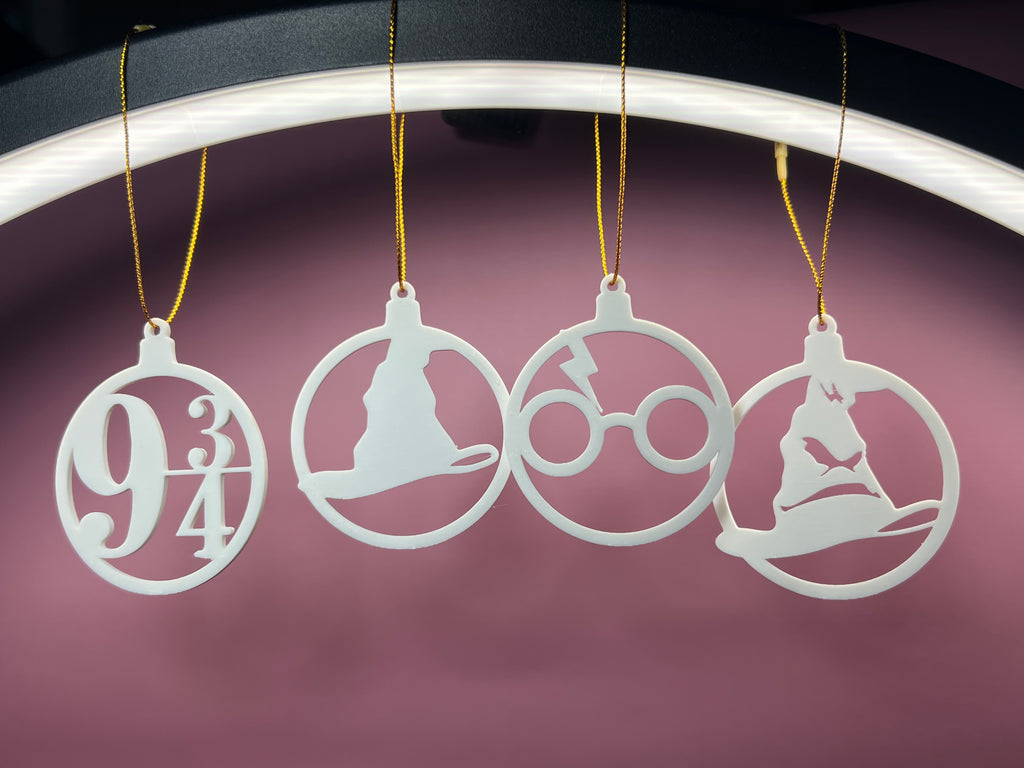 Décorations de Noël Magiques en Impression 3D – Boules Thématiques à Suspendre