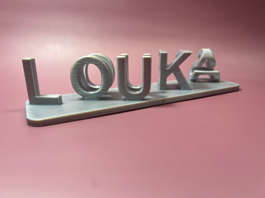 Prénom Illusion 3D Personnalisé – Deux Prénoms en Un | Cadeau Unique & Décoration