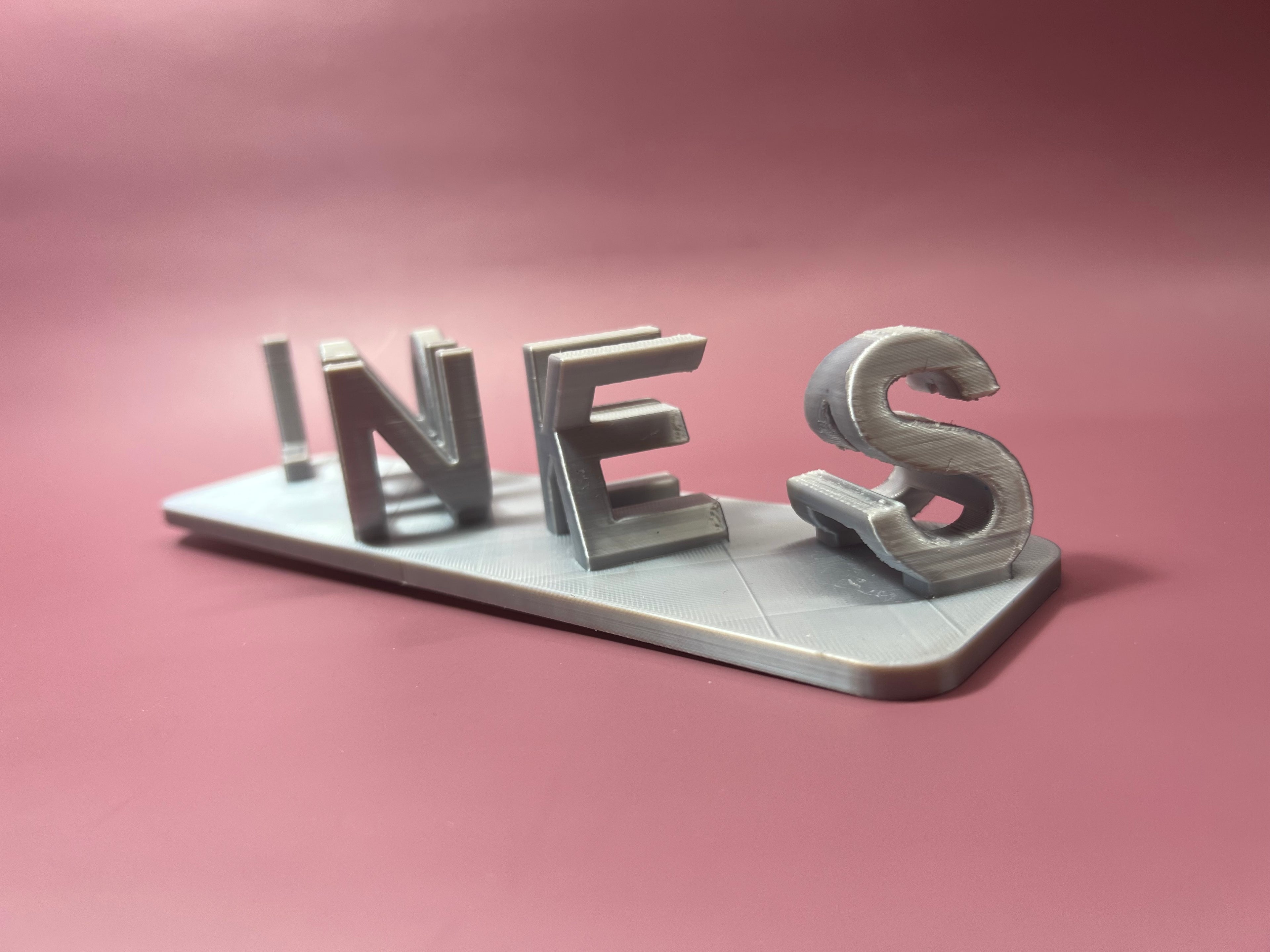 Prénom Illusion 3D Personnalisé – Deux Prénoms en Un | Cadeau Unique & Décoration