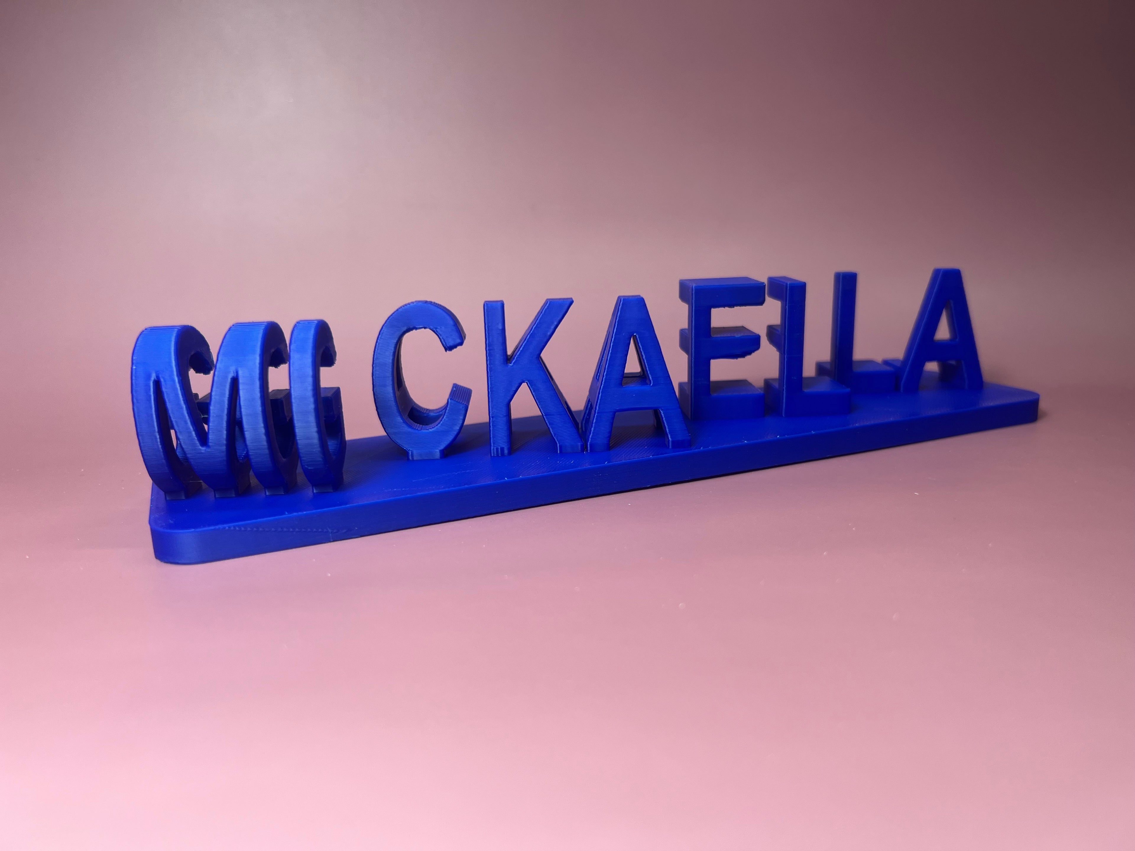 Prénom Illusion 3D Personnalisé – Deux Prénoms en Un | Cadeau Unique & Décoration