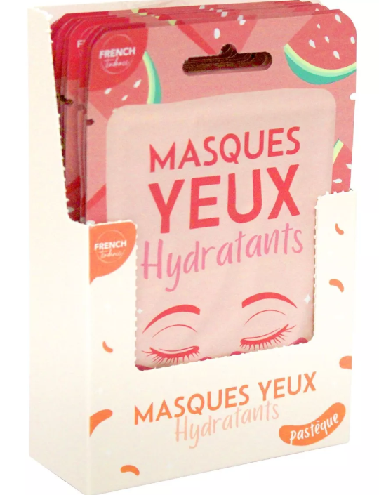 Patchs Yeux Hydratants Pastèque – Masques Défatigants & Lissants | Soin Regard
