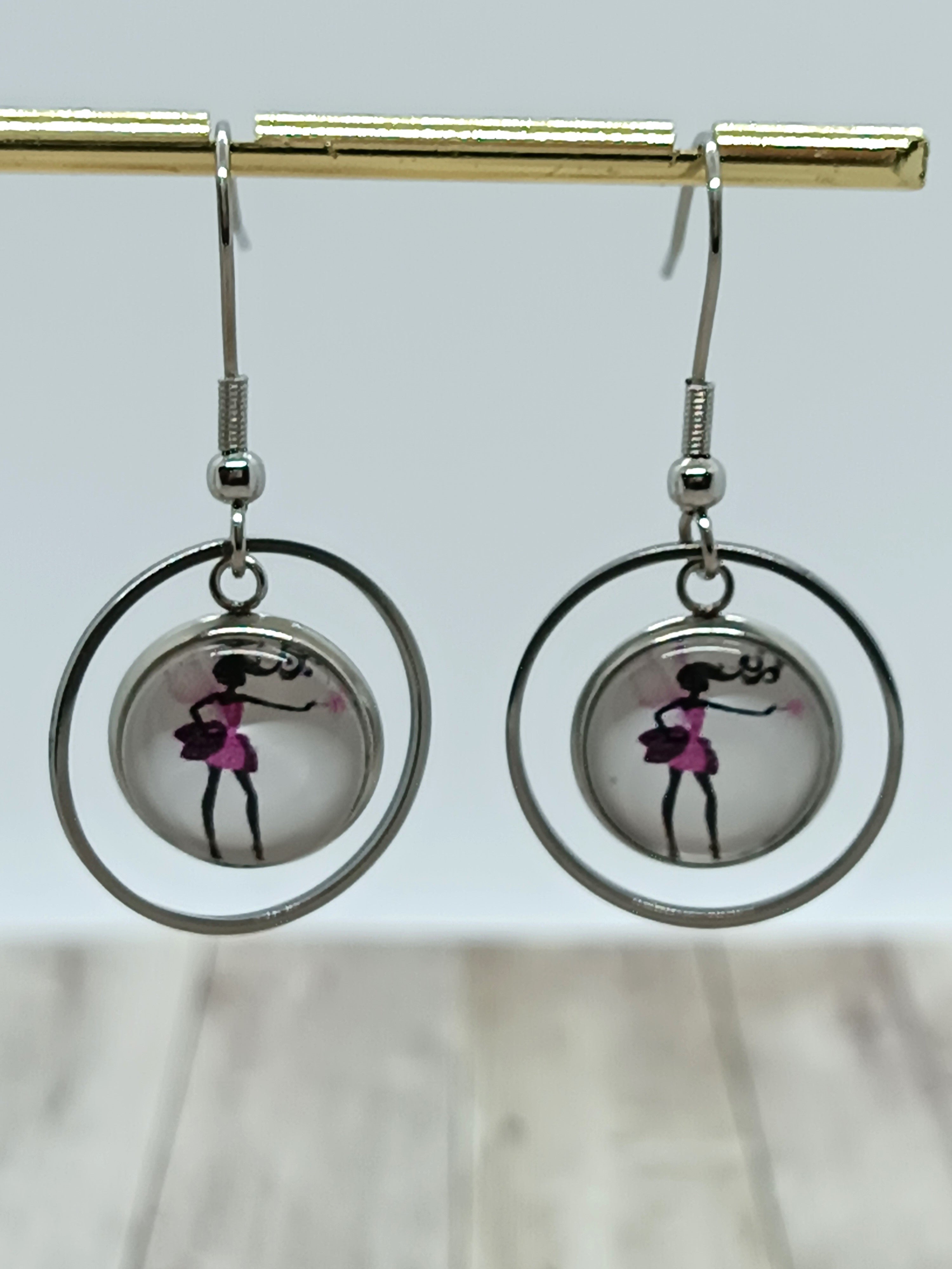 Boucles d’Oreilles Féériques – Modèles Fée & Univers Magique | Acier Inoxydable | Bijoux Légers & Enchantés