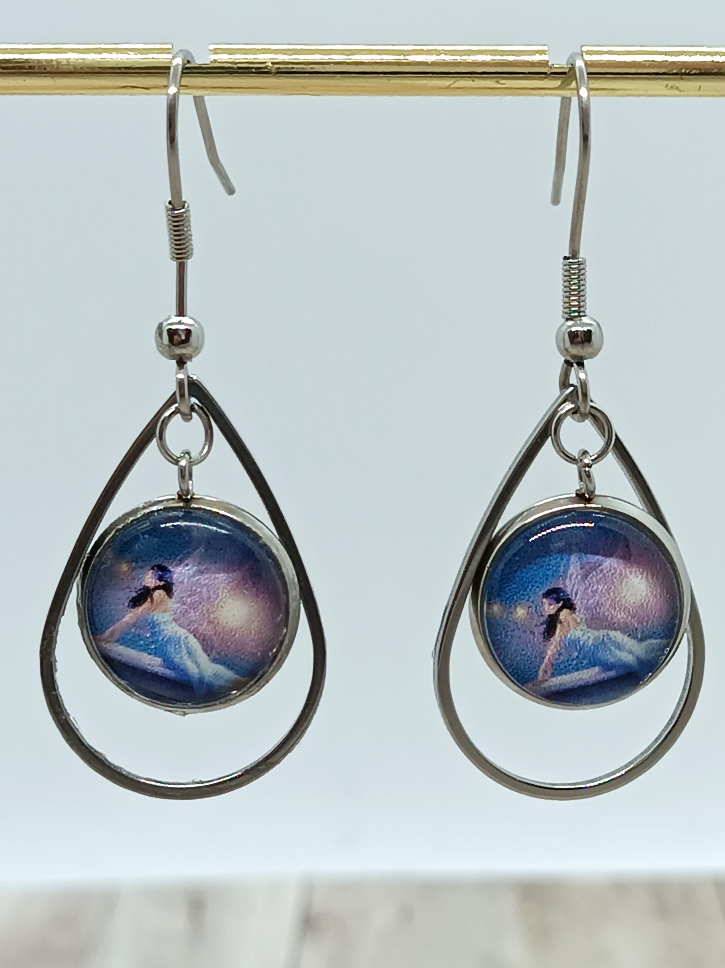 Boucles d’Oreilles Féériques – Modèles Fée & Univers Magique | Acier Inoxydable | Bijoux Légers & Enchantés